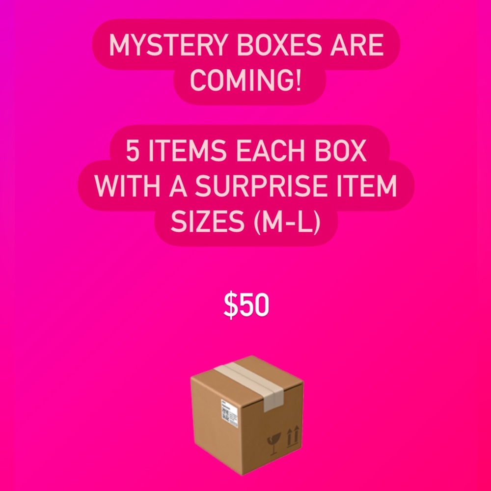 Mystery Boxes!